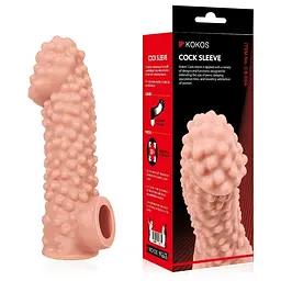 Насадка на член Kokos Cock Sleeve CS 004 - мініатюра 7