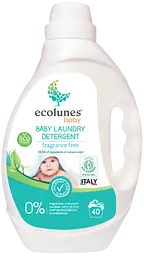 Рідкий гель для прання дитячого одягу 2л Ecolunes