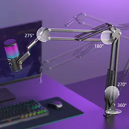 Мікрофон Maono DM30 RGB Black [119500] - мініатюра 6