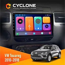 Штатна магнітола Volkswagen Touareg 2010-2018 Cyclone C9-001 2x32 CPL Cyclone (НФ-00004600)
