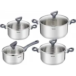 Tefal Набір посуду Daily Cook, 8 предметів, нерж.
