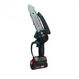 Безщіткова акумуляторна ланцюгова мініпила 6" Electric Saw у кейсі, 2 акумулятори + окуляри