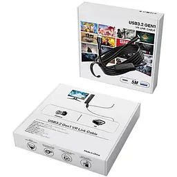 Кабель VR Link USB A+C на Type-C для Meta Oculus Quest 3/2/Pro Pico 4 (5 м) з постійним живленням - мініатюра 6