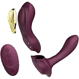 Смарт-вібратор у трусики Zalo - AYA Velvet Purple