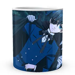 Кухоль GeekLand Black Butler Темний дворецкий Сіель Себастьян BLCKB 02 330 мл білий - мініатюра 2