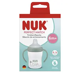 Поїльник з ручкою Nuk Perfect Match Learner Cup 150 мл вівця (3954235) - мініатюра 4