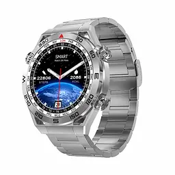 Смарт-часы Smart Watch DT Ultra Mate Silver 2 ремешка