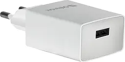 Зарядний пристрій 1xUSB 11W 2.1A UPA-21 білий Defender - мініатюра 2