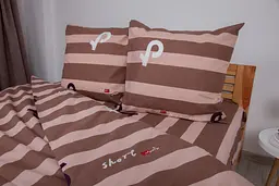 Комплект постільної білизни ТЕП Soft dreams Line Brown двоспальний коричневий (2-03858_26453) - мініатюра 4