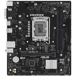 Материнcька плата PRIME H610M-R-SI s1700 H610 2xDDR5 M.2 HDMI D-Sub DP mATX White BOX WITH ACCE Asus teh0019022