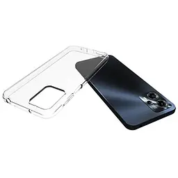 TPU чохол Epic Transparent 1,5mm для Motorola Moto G23 Безбарвний (прозорий) - мініатюра 4