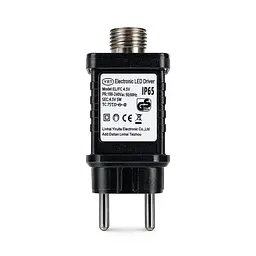 Гірлянда Кінський хвіст 600 LED 20 ниток 3 м зелена, жовтий GarlandoPro 1733015GY - мініатюра 4