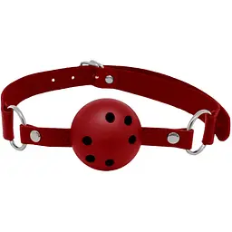 Повітропроникний кляп Alive Discretion Red