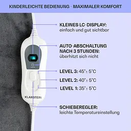 Електрична ковдра Klarstein Slanket (10045240) - мініатюра 5