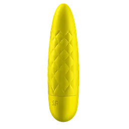 Вібратор для клітора Satisfyer Ultra Power Bullet 5, 10 см (жовтий) - мініатюра 3