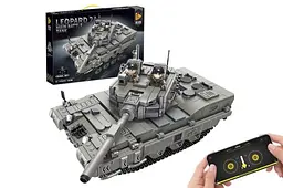 Конструктор "Leopard II" на радіокеруванні 1122дет. 676002 р. 50 x 8 x 36см