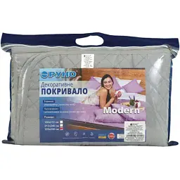 Покривало Руно White Grey 150x212 см (360.52У_White Grey) - мініатюра 7