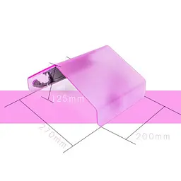 Витяжка манікюрна SalonHome T-SO30688 25 ват Global Fashion Lilac - мініатюра 3