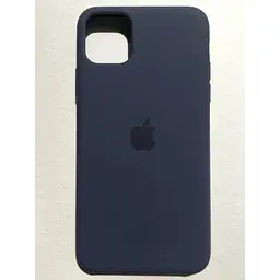 Оригінальний силіконовий чохол Apple Silicone Case для iPhone 11 Pro Max (6.5") Midnight Blue (MWYW2ZM/A) - мініатюра 8