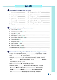 En Contexte A1: Exercices de Grammaire - мініатюра 6