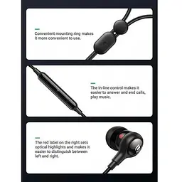 Навушники для iPhone - Ugreen EP103 In-Ear Earphones Lightning Connector (30631) чорні 30631 - мініатюра 3