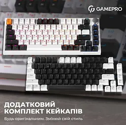 Клавіатура GamePro MK160W Outemu Red Hot-Swap RGB USB White (MK160W) - мініатюра 15