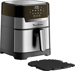 Moulinex Мультипіч EasyFry & Grill Digital 1550Вт 4.2л пластик сірий - мініатюра 8