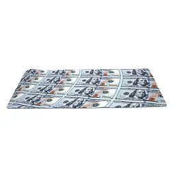 Килимок 400*900 тканинний Banjamin з боковою прошивкою, товщина 4 мм, колір Gray, Пакет - мініатюра 4