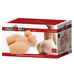 Мастурбатор Crazy Bull Grace Vagina & Anal Masturbator Crazy Bull BM-009263N 103628 - мініатюра 3