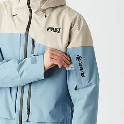Куртка Picture Organic Lassen GTX 2L 2026 M Сірий-Блакитний - мініатюра 4