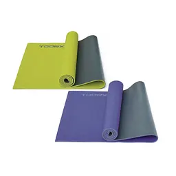 Килимок для йоги Toorx Yoga PVC 173 х 60 х 0,6 см Verde/Antracite (MAT-176) (931138) - мініатюра 2