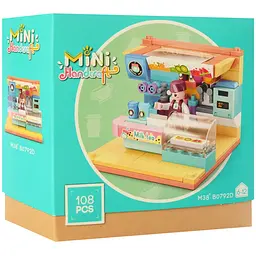 Дитячий конструктор Магазин Bambi M38-B0792 з фігуркою Напої