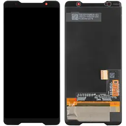 Дисплей Asus ROG Phone ZS600KL чорний, Amoled, PRC знятий