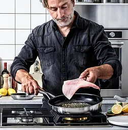 Набір сковорідок KitchenAid MSS 2 предмети сріблястий СС006065-001 - мініатюра 5