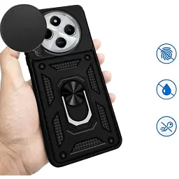 Чохол до мобільного телефона BeCover Military Xiaomi Redmi A4 5G Black (712875) - мініатюра 6
