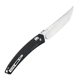 Ніж складаний туристичний SRM 9211-GB2 8Cr13MoV G10 чорний 92 мм - мініатюра 4