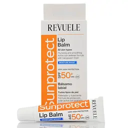 Бальзам для губ Зволожуючий з SPF50+ Sunprotect Revuele 15 мл