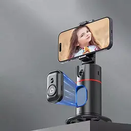 Смарт-штатив WiWU Wi-SE008 Intelligent Follow-UP Camera Head Black (6976195093124) [139474] - мініатюра 8