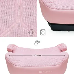 Автокрісло-бустер Kinderkraft i-Boost 2 Pro Pink (KCIBOO02PNKPR00) - мініатюра 2