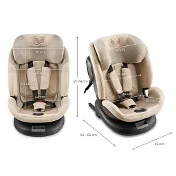 Автокрісло Kinderkraft Xpedition 3 i-Size Beige (KCXPED03BEG0000)  - мініатюра 3