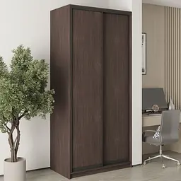 Шафа-купе дводверна MebelStar Стандарт BG 2ДСП 110x45x240 см Дуб рістрето (MBS-9995)