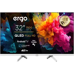 Телевізор Ergo JFQ7510 32` QLED Full HD (32JFQ7510) [164689]