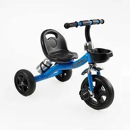 Велосипед триколісний Best Trike, колеса EVA, переднє 10’’, заднє 8’’, сталева рама, кошик, бутилочка BS-11620