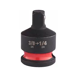 Перехідник ударний для головок ShW MILWAUKEE з квадрата 3/8" на 1/4'' квадрат - мініатюра 2