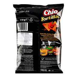 Чипси Chio Tortillas Wild Paprika 110 г (922109) - мініатюра 2
