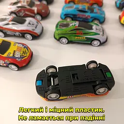 Комплект іграшкових машинок Cool Car Set з інерційним механізмом в боксі-контейнері з ручкою 30 шт. - мініатюра 6