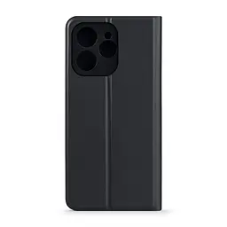 Чехол-книжка для TECNO Spark 40 4G, OneFold Case, черный, из экокожи (PU) и TPU, с магнитом, с подставкой и отделением для карт, трансформируется в подставку, противоударный, защита всего корпуса, ArmorStandart (ARM87265) - мініатюра 2