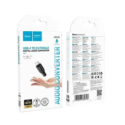 Перехідник HOCO Mia digital audio converter Type-C to 3.5 UPA35 DAC - мініатюра 2
