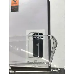 Оригінальний прозорий чохол Spigen Liquid Crystal для iPhone 14 Plus/15 Plus (6.7") Crystal Clear ACS06456 - мініатюра 9