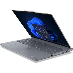 Ноутбук, Lenovo, ThinkBook 16p G6 ADR, AMD Ryzen 9 8940HX 64M Cache, 5, 30 ГГц, 16, WQXGA, IPS, 240 Гц, 32 ГБ DDR5, 512 ГБ SSD, NVIDIA GeForce RTX 5060 8 ГБ, Win 11 Pro, сірий - мініатюра 2
